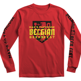 Belgian Fest 2026 Long Sleeve - Red